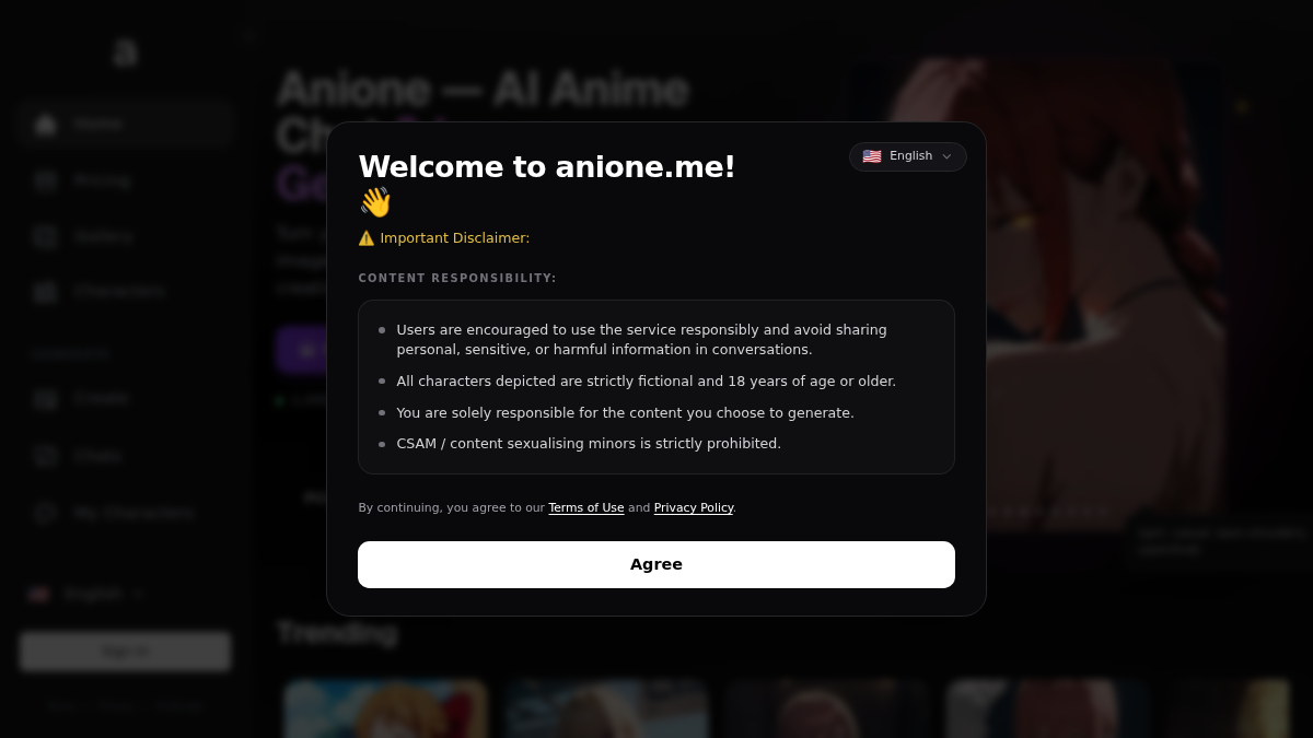 Anione · Vorschau von