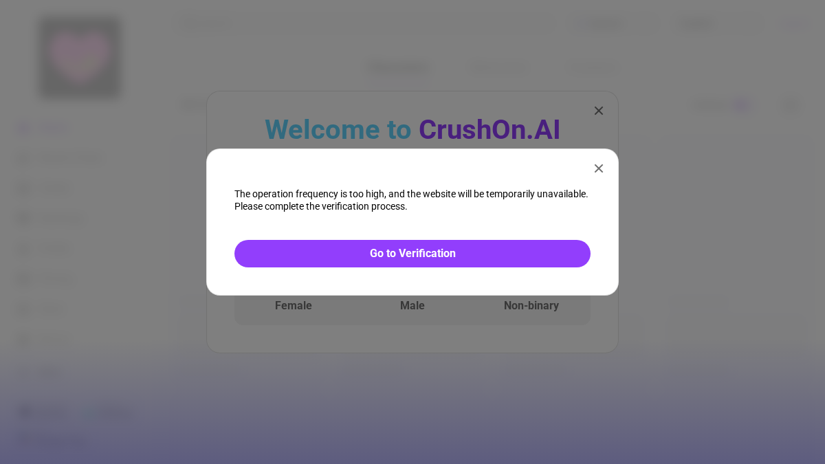 CrushOn AI · Vorschau von