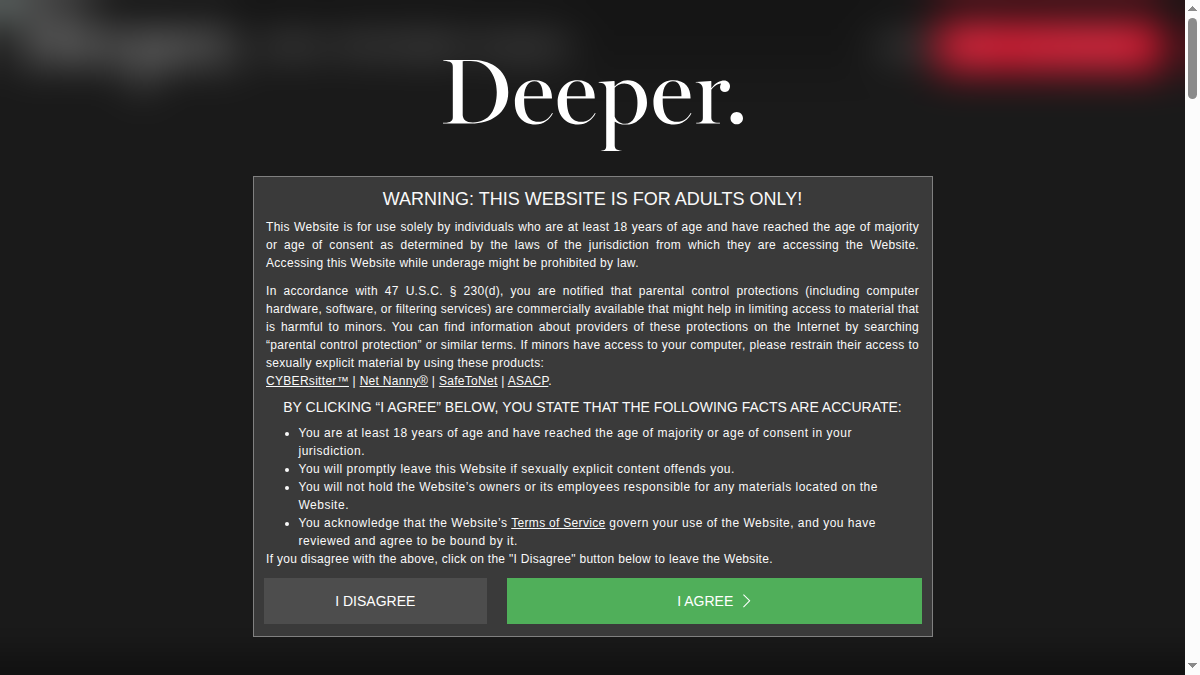 Deeper.com · Vorschau von