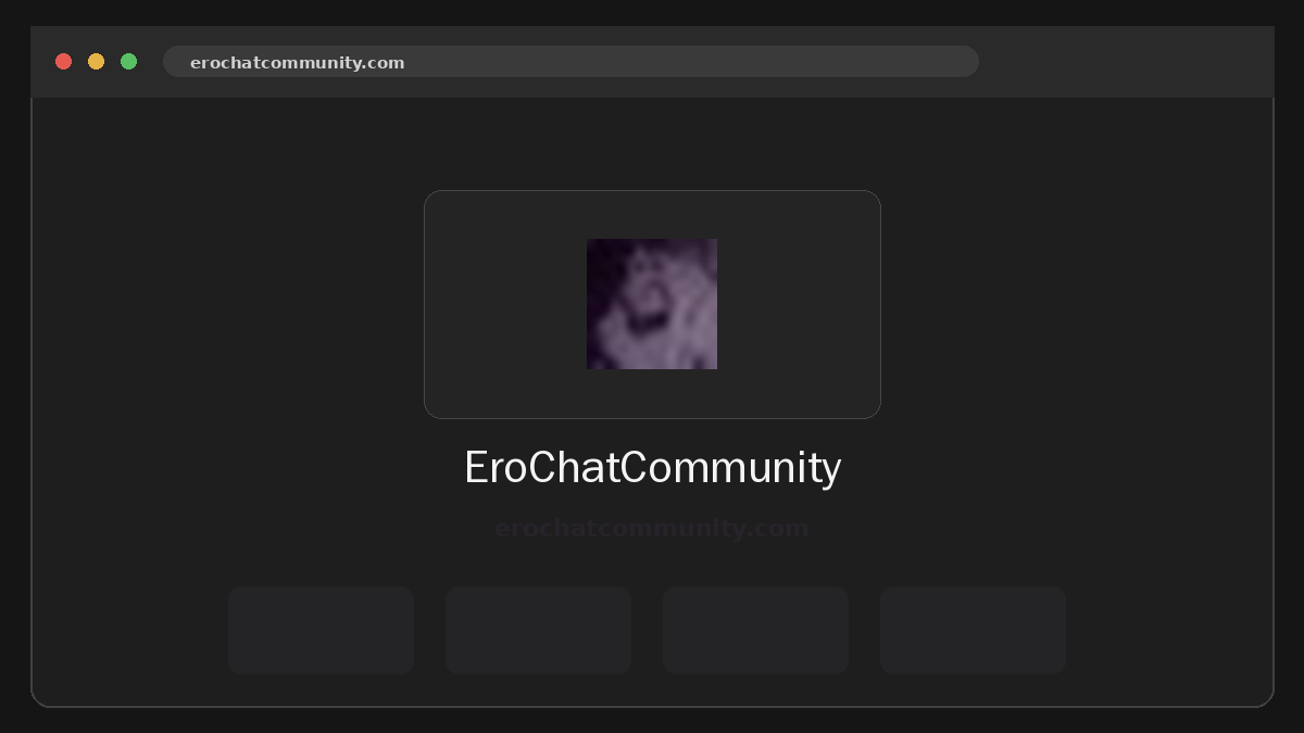 EroChatCommunity · Vorschau von