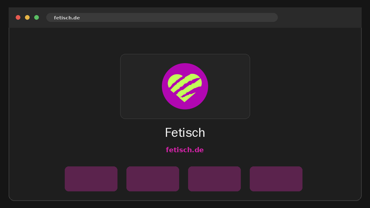 Fetisch · Vorschau von