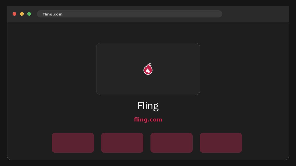 Fling · Vorschau von