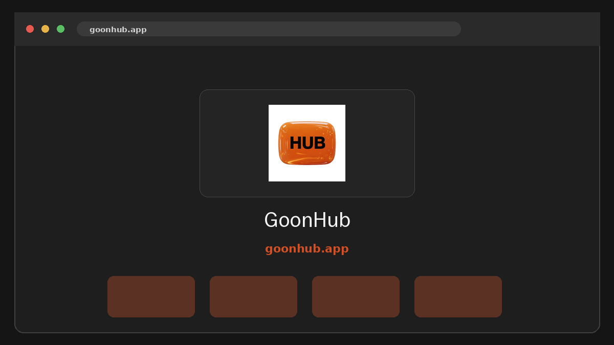GoonHub · Vorschau von