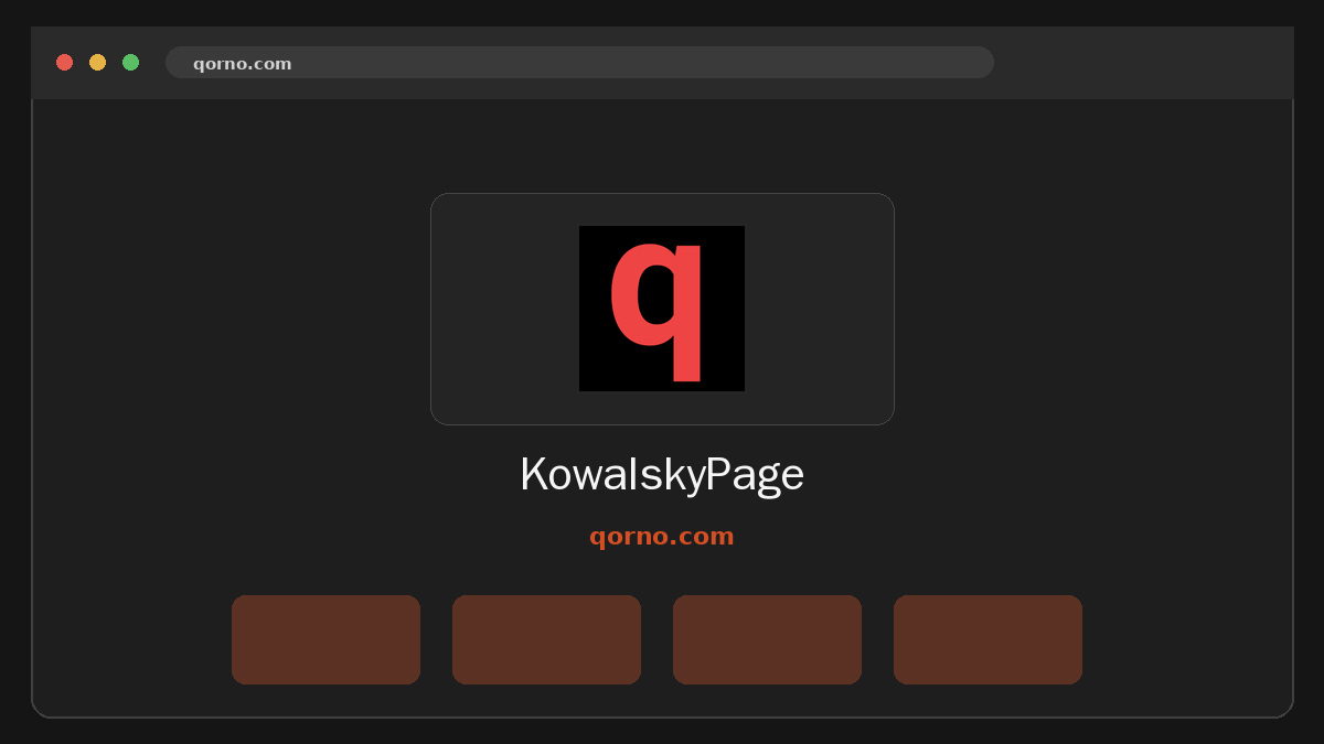 KowalskyPage · Vorschau von