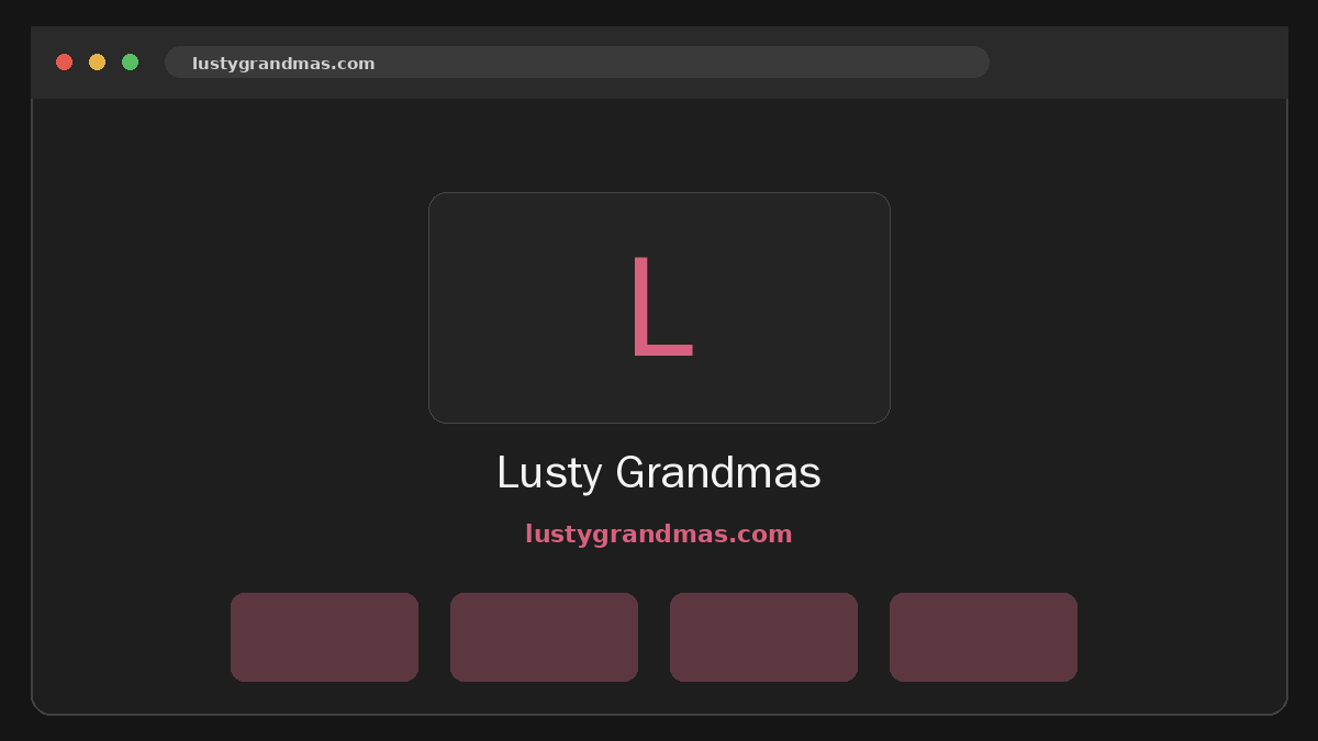Lusty Grandmas · Vorschau von
