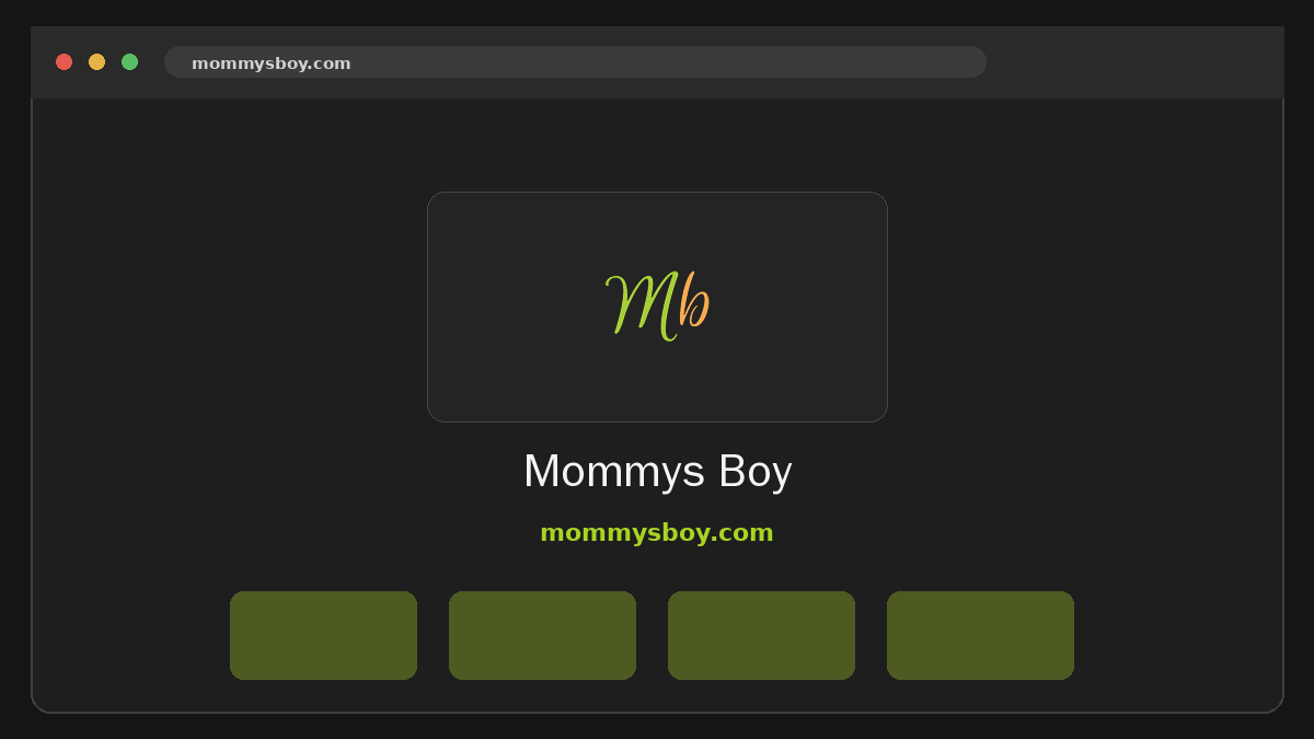 Mommys Boy · Vorschau von